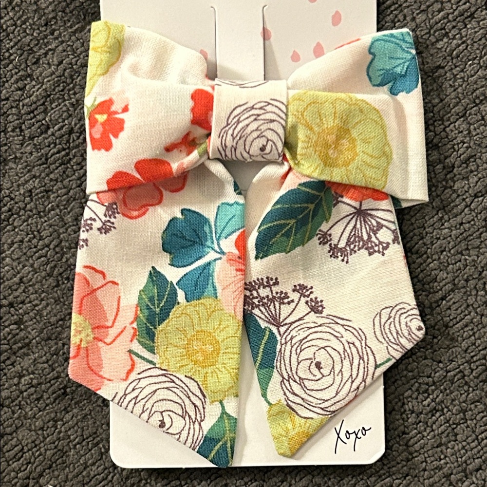 Baby Bling Floral Bow - Picture 6 of 6